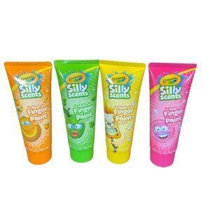 Crayola Silly Scents Bathtub Finger Paint Soap 3oz‎ Lot of 4